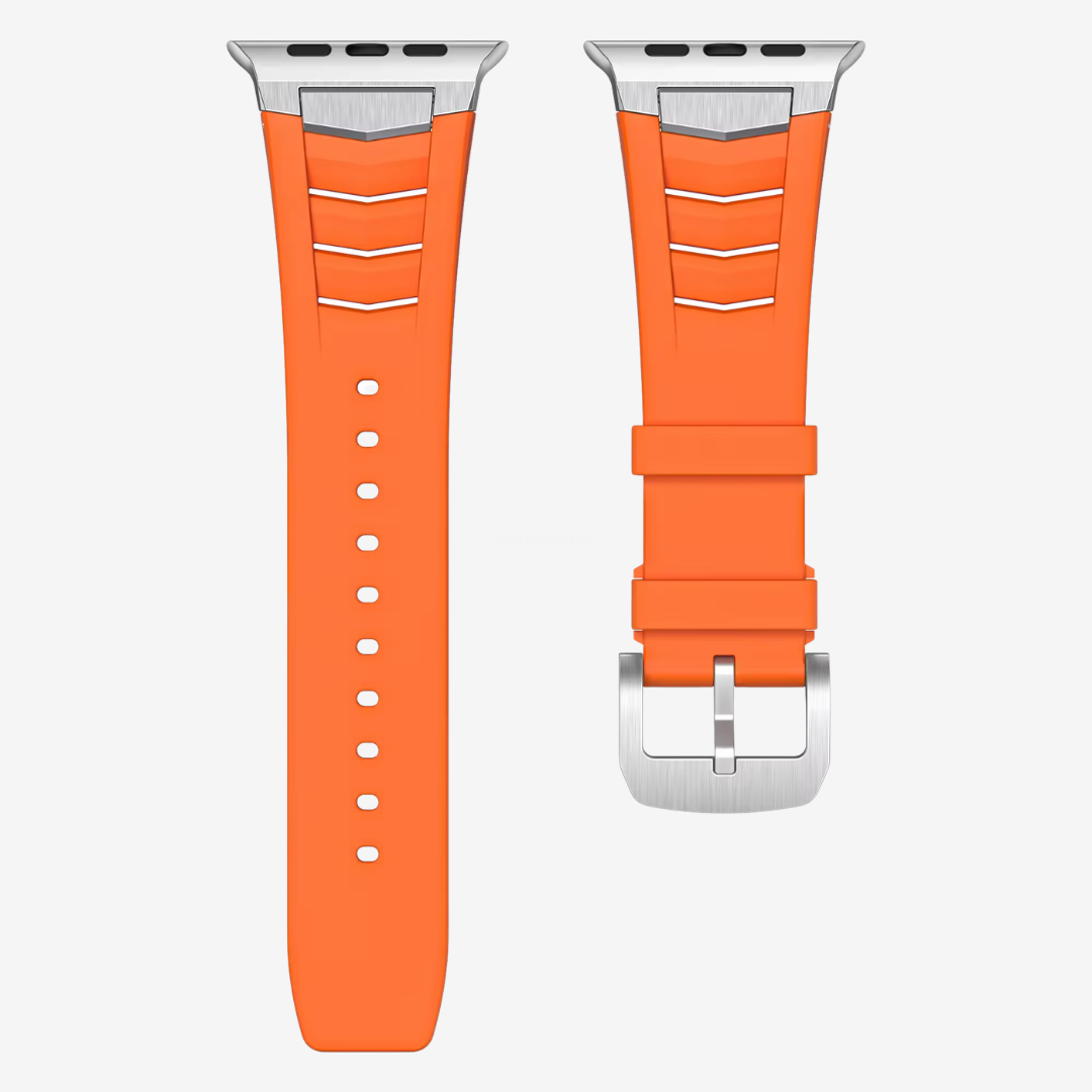 Mecha Fluororubber Band For Apple Watch - Watch Band