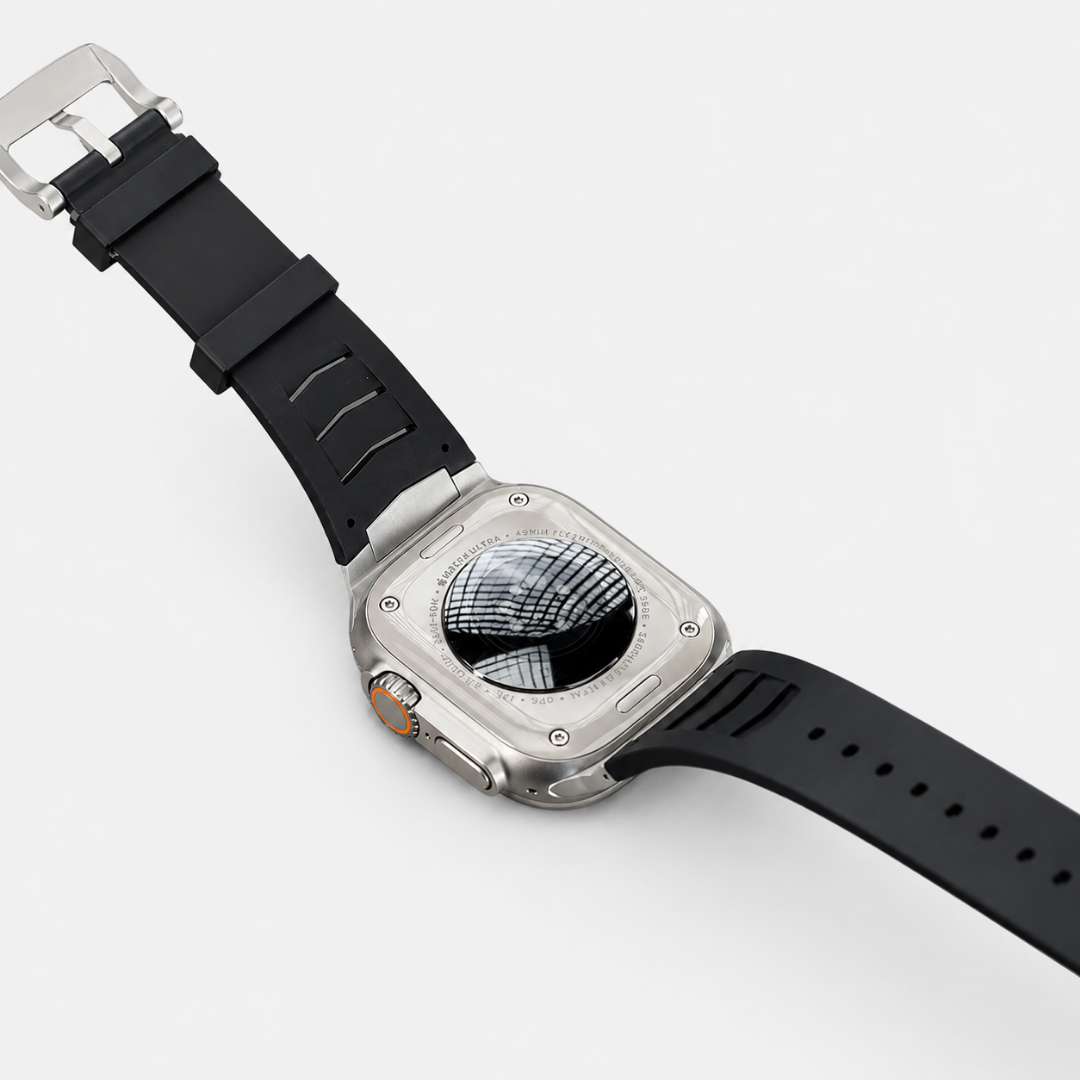 Mecha Fluororubber Band For Apple Watch - Watch Band