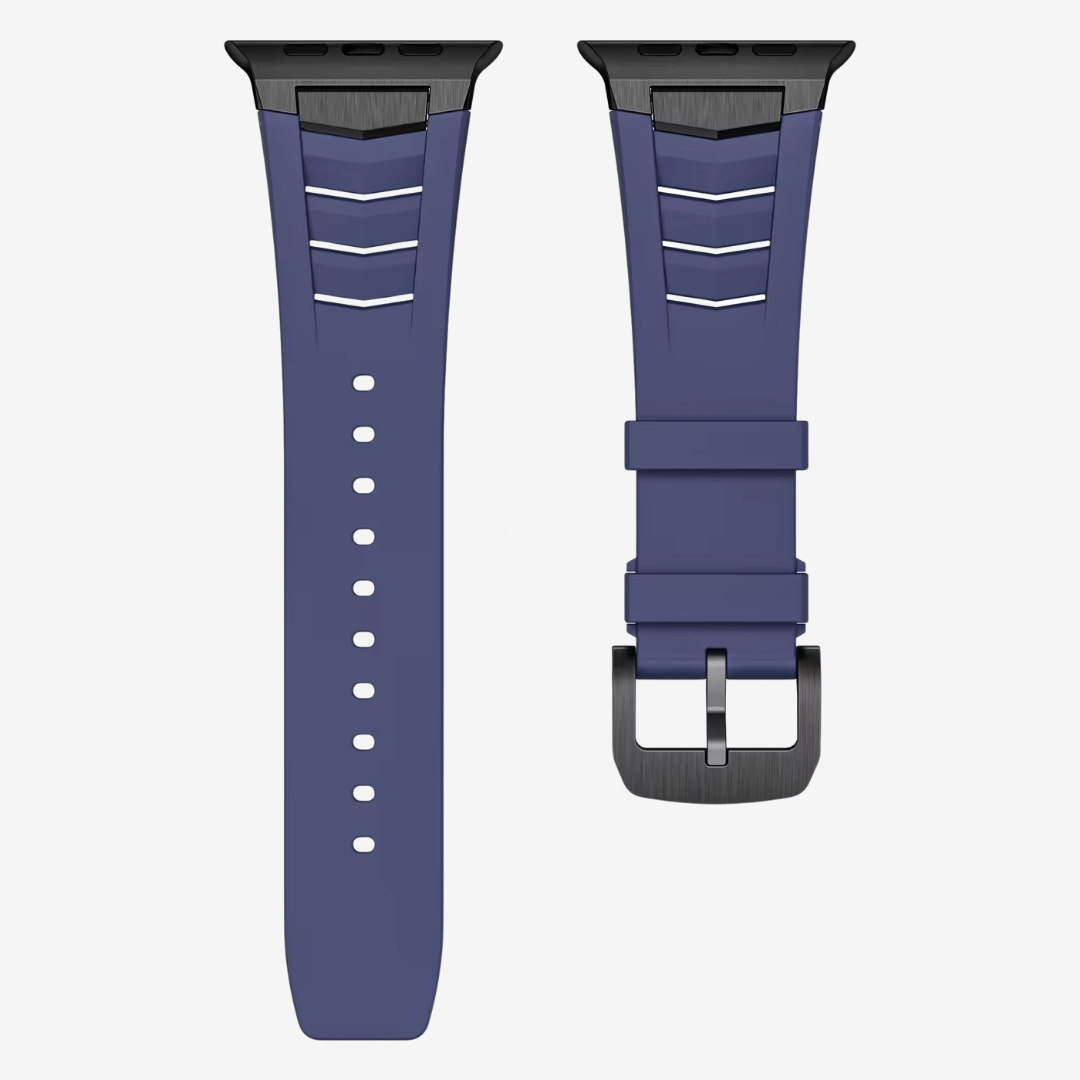 Mecha Fluororubber Band For Apple Watch - Watch Band