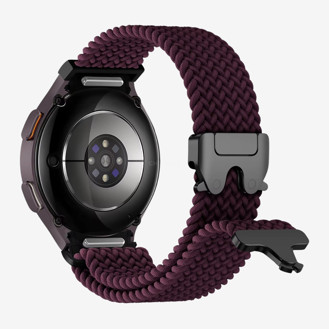 Samsung Watch Band - 20Mm (Nylon Tressé) - Violet - Watch Band