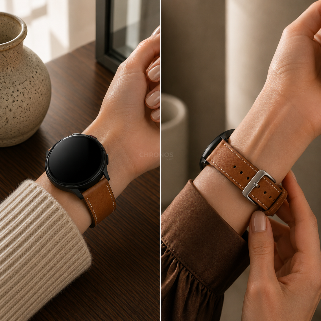 Samsung Watch Band - 20Mm (Cuir Véritable) - Watch Band