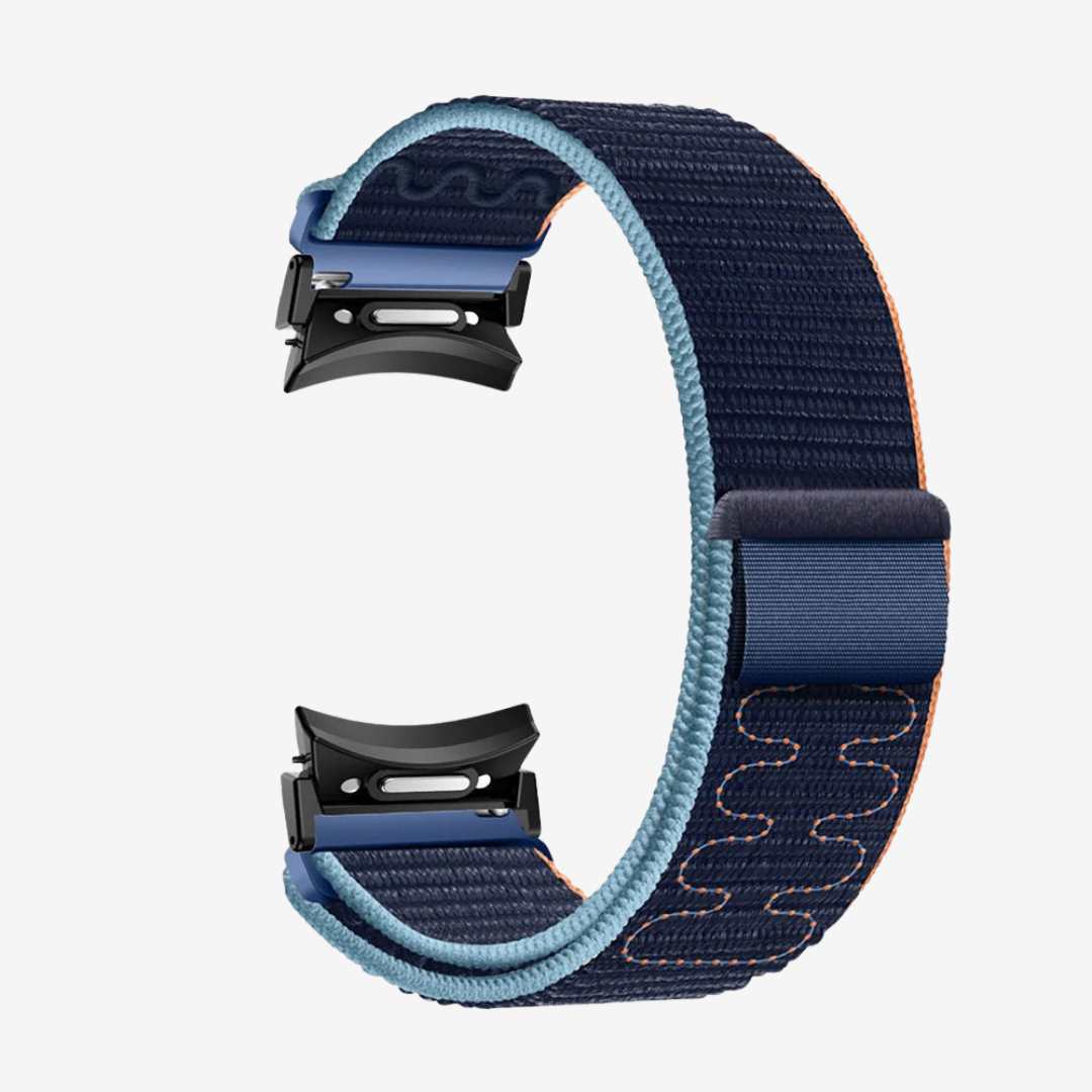 Samsung Watch Band - 20Mm (Nylon Sportif) - Dark Blue Black - Watch Band
