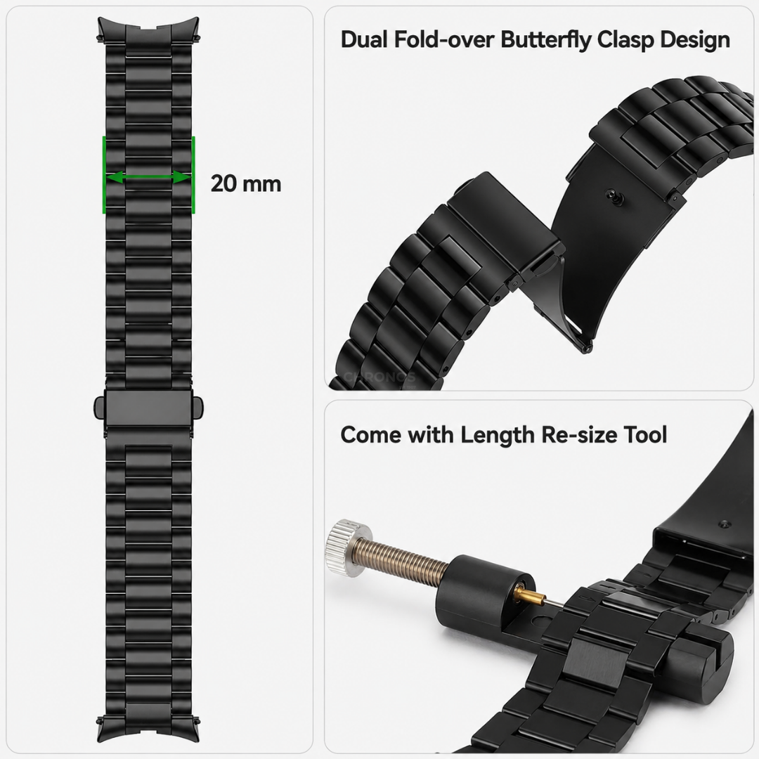 Samsung Watch Band - 20Mm (Acier Inoxydable) - Watch Band