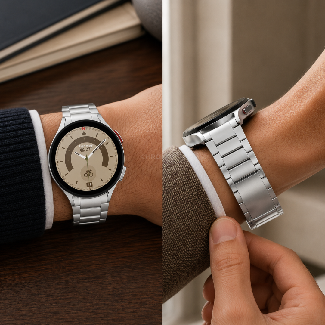 Samsung Watch Band - 20Mm (Titanium) - Watch Band