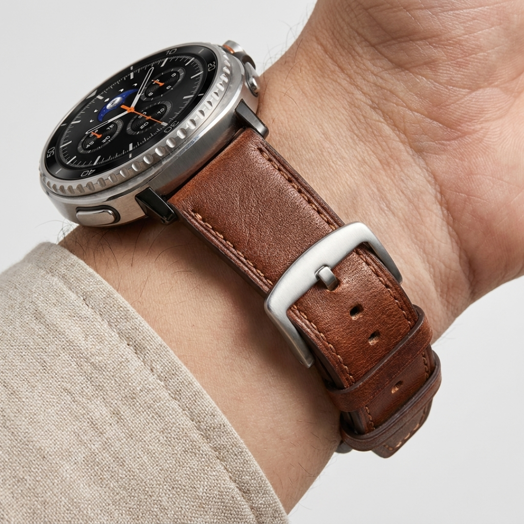 Samsung Watch Band - Galaxy Watch 8 (Genuine leather) - Watch Band