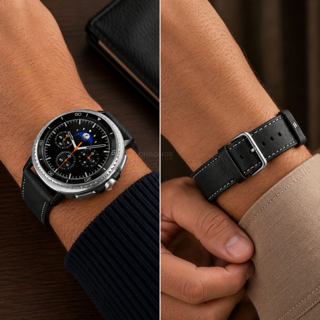 Samsung Watch Band - Galaxy Watch 8 (Genuine leather) - Watch Band