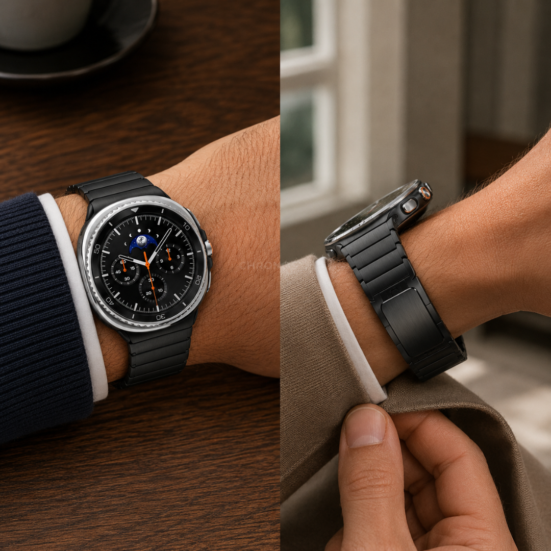 Samsung Watch Band - Galaxy Watch 8 (Stainless silver) - Watch Band