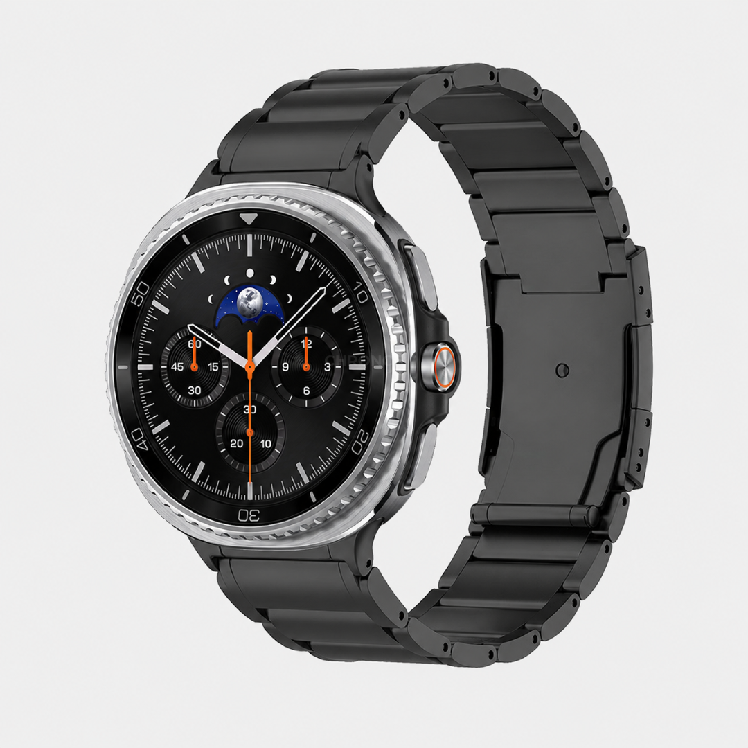 Samsung Watch Band - Galaxy Watch 8 (Titanium) - Black - Watch Band