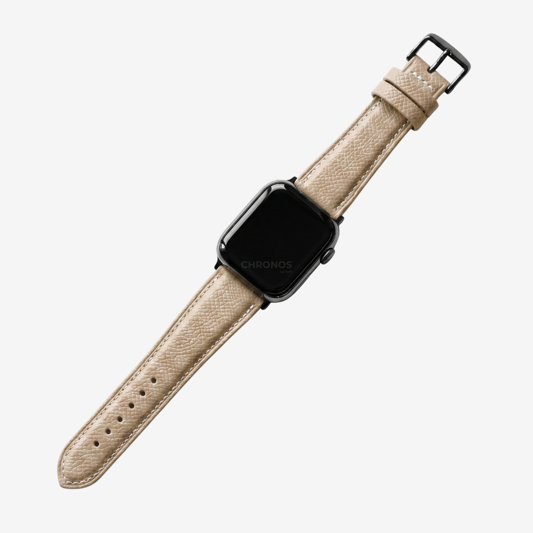 Le Chromatique - Bracelet Samsung Galaxy Watch 8 (Cuir Véritable Grainé) - Watch Band