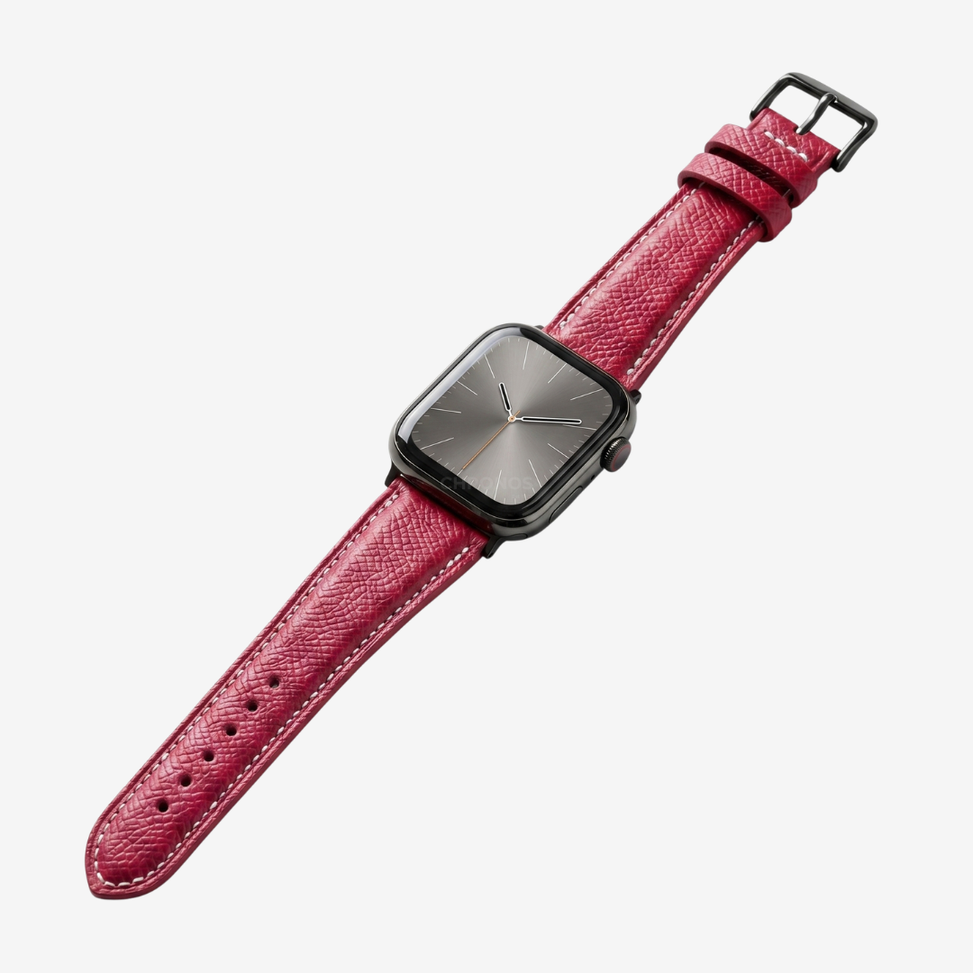 Le Chromatique - Bracelet Samsung Galaxy Watch 8 (Cuir Véritable Grainé) - Watch Band