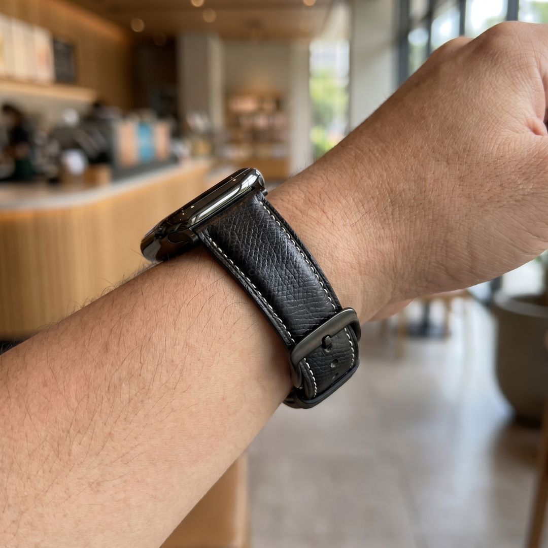 Le Chromatique - Bracelet Samsung Ultra (Cuir Véritable Grainé) - Watch Band