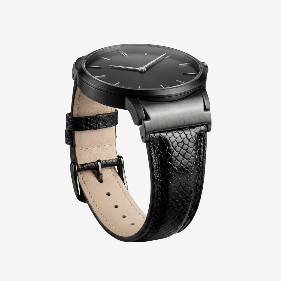 L’Exotique - Bracelet Samsung 20Mm (Cuir Véritable Lézard) - Watch Band