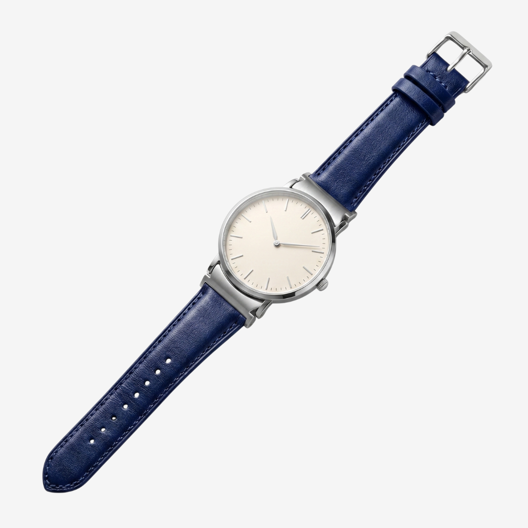 L’Intemporel - Bracelet Samsung 20Mm (Cuir Véritable Lisse) - Watch Band