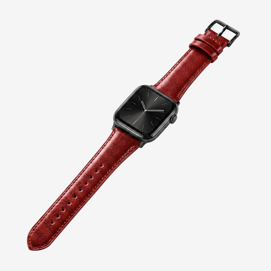 L’Intemporel - Bracelet Samsung Galaxy Watch 8 (Cuir Véritable Lisse) - Watch Band