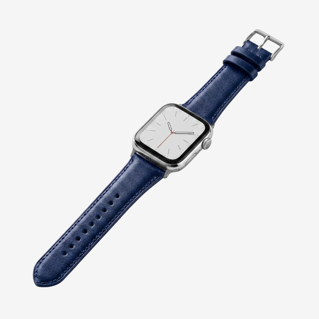 L’Intemporel - Bracelet Samsung Galaxy Watch 8 (Cuir Véritable Lisse) - Watch Band