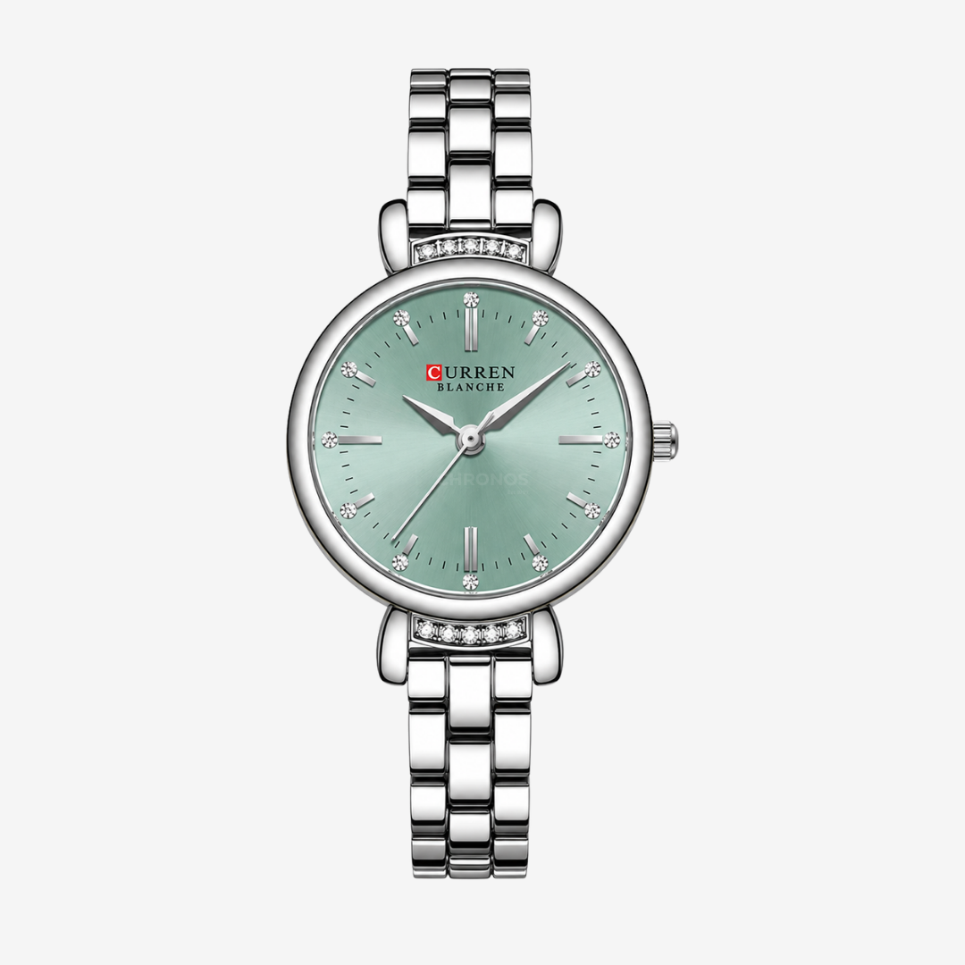 Watch – Agnese – 35mm - Light Green / Silver - Watch