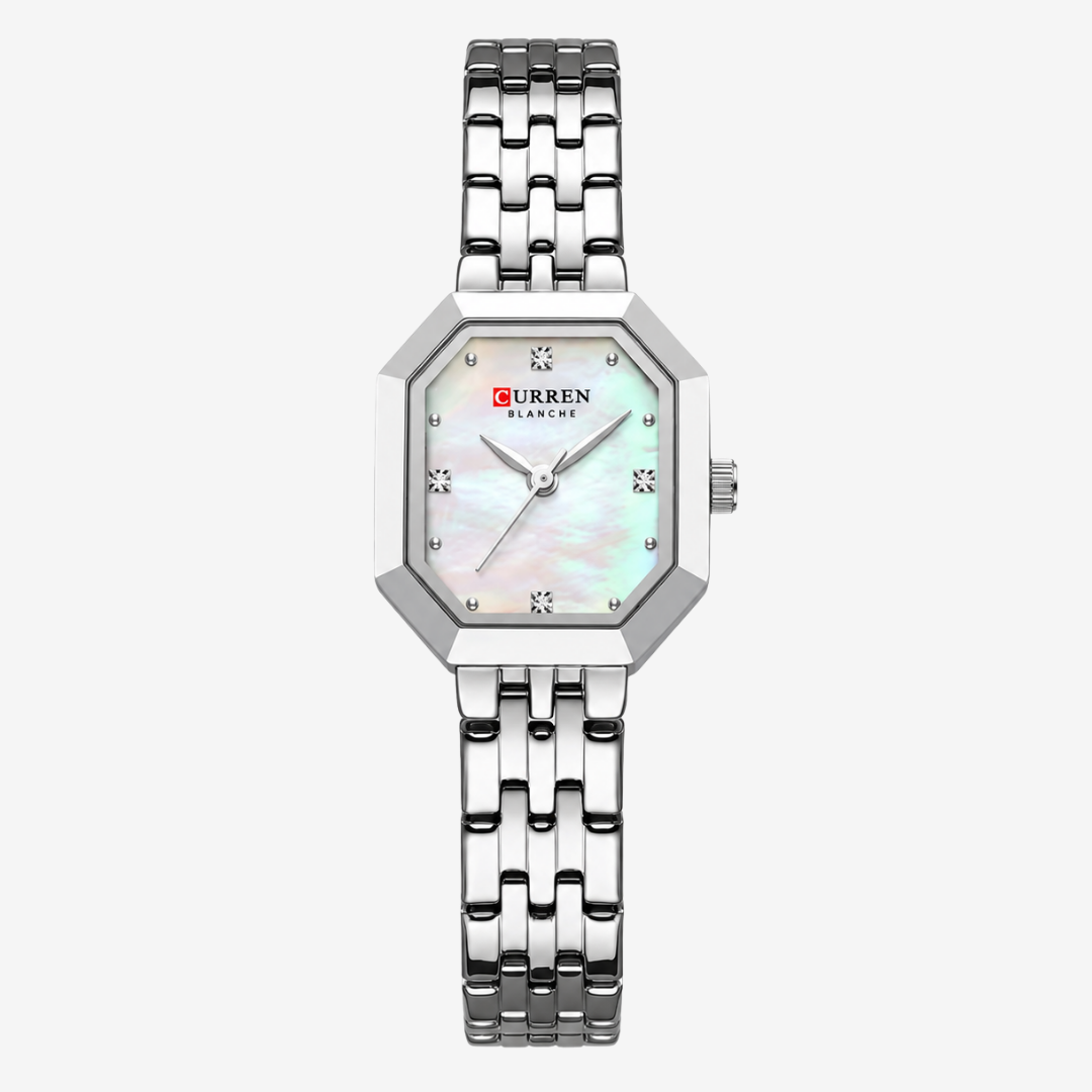 Watch – Alessandra – 34mm - White / Silver - Watch