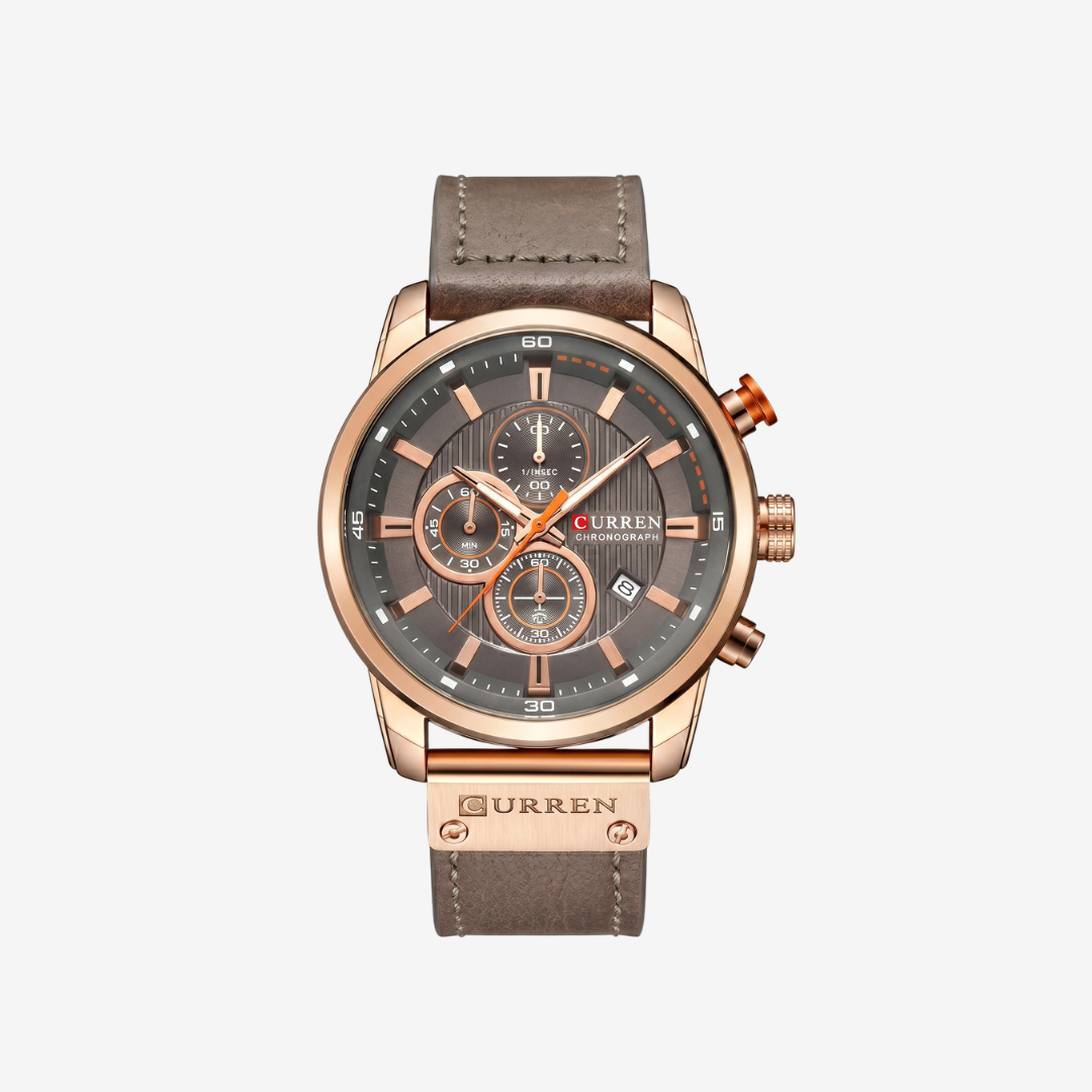 Watch – Bari – 47mm - Rose Gold / Gray - Watch