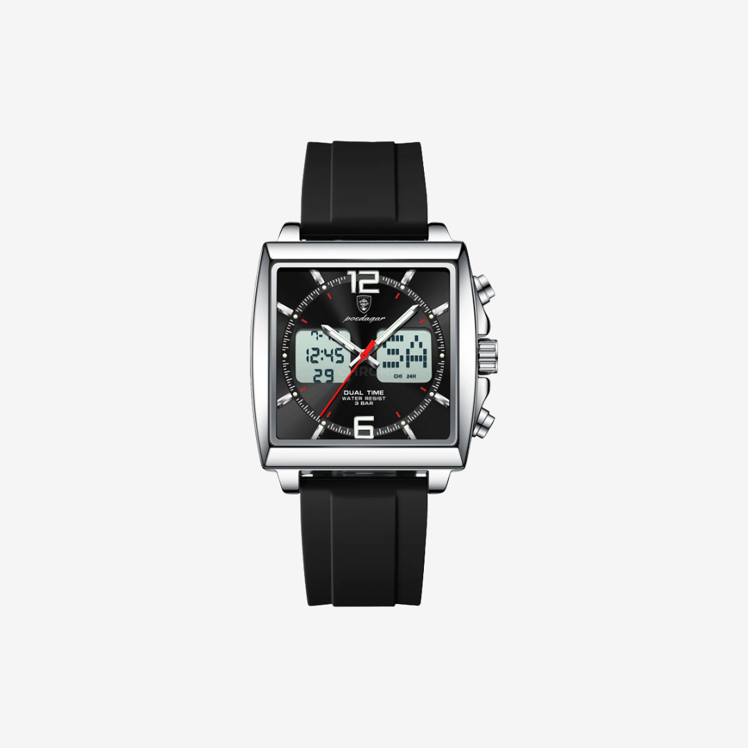 Watch – Carpi – 42mm - Silver Black - Watch