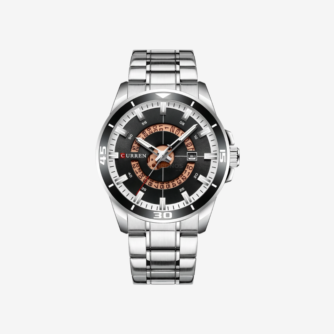 Watch – Cesena – 42mm - Silver Black - Watch