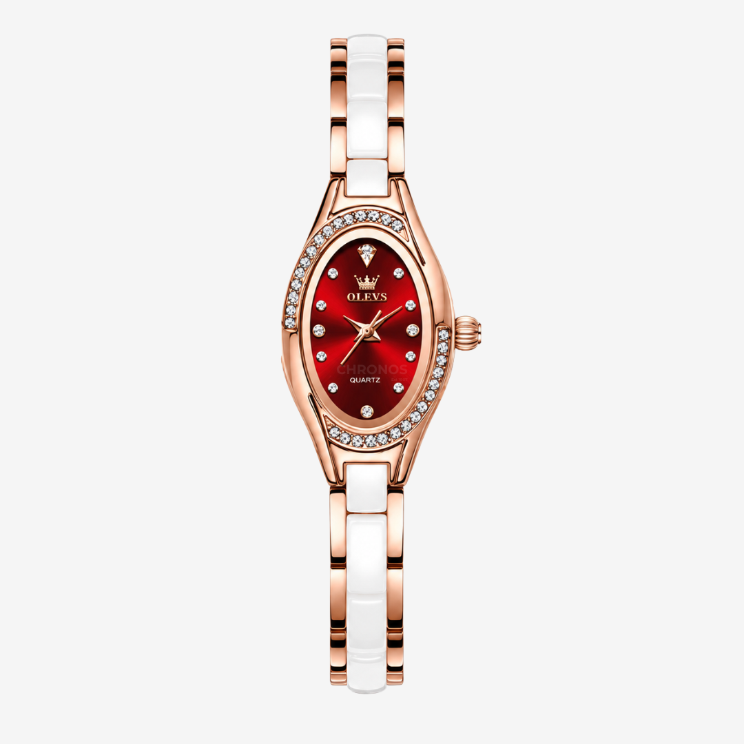 Watch – Daniela – 32mm - Wine Red - Watch
