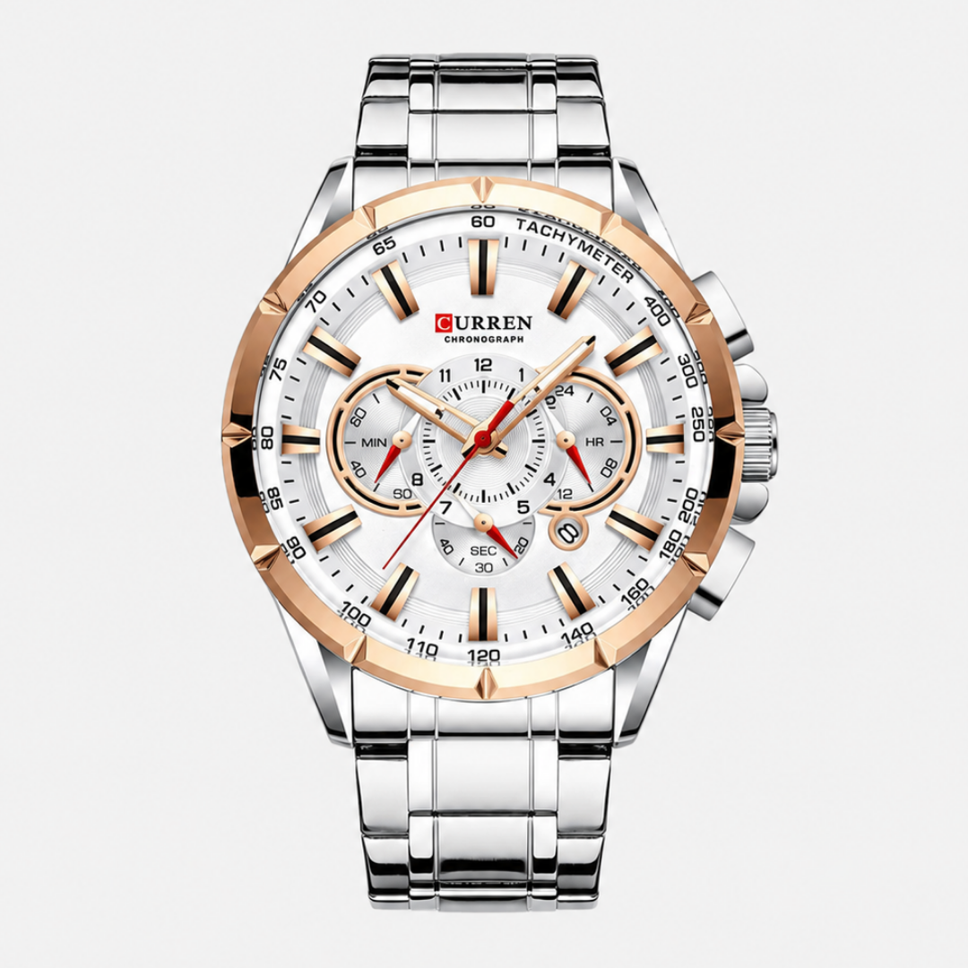 Watch – Ferrara – 48mm - White / Silver - Watch