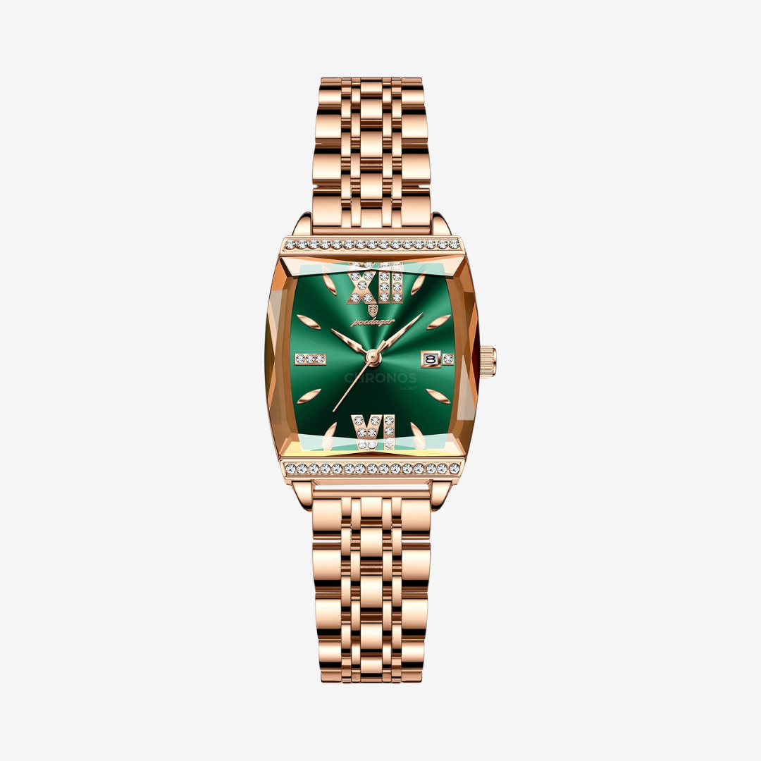 Watch – Fiorenza – 32mm - Rose Gold Green - Watch