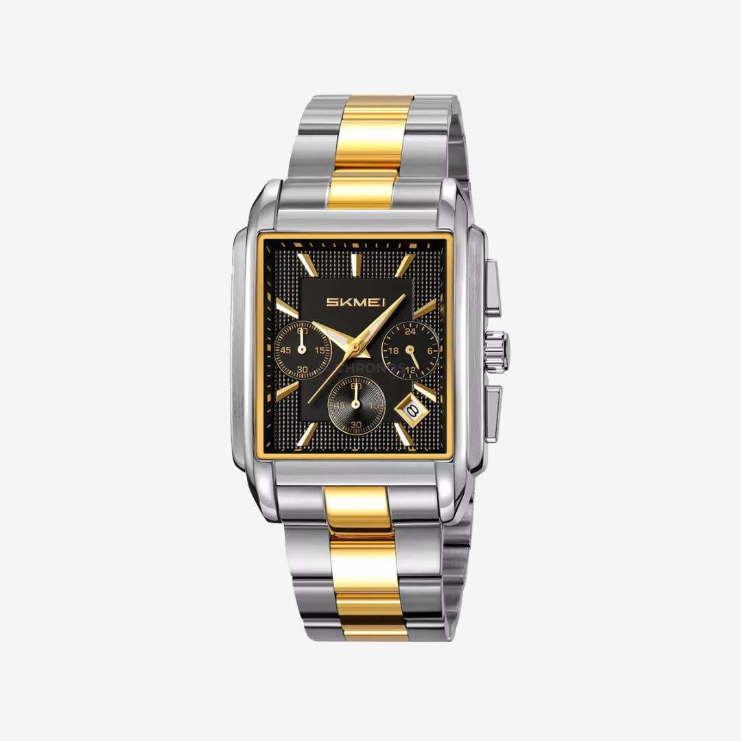 Watch – Frascati – 42mm - Silver Gold Black - Steel - Watch