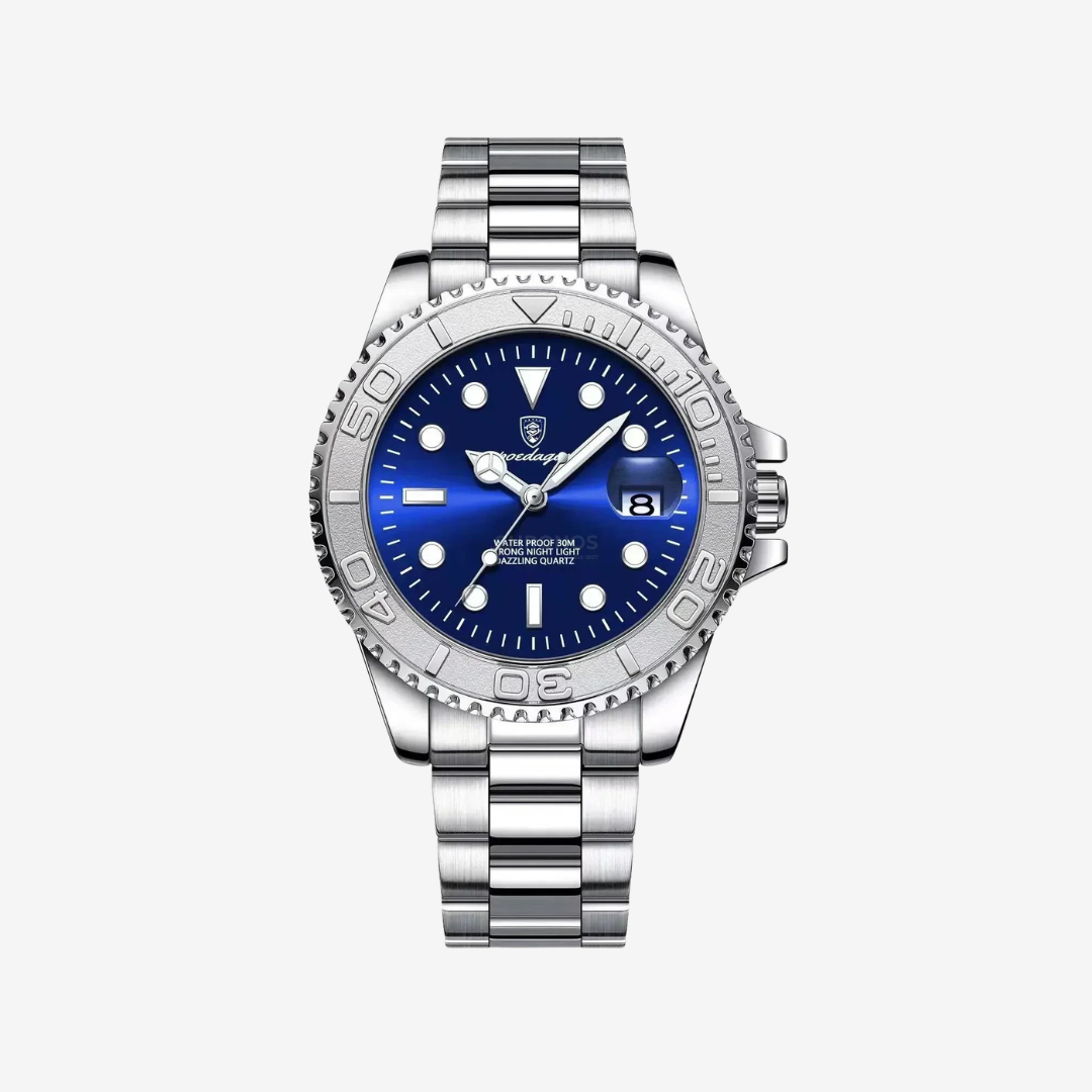 Watch – Liguria – 43mm - Silver Blue - Watch