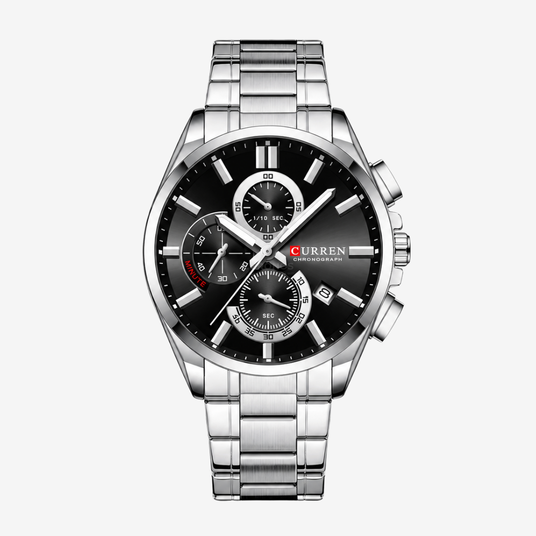 Watch – Reggio – 44mm - Black / Silver - Watch