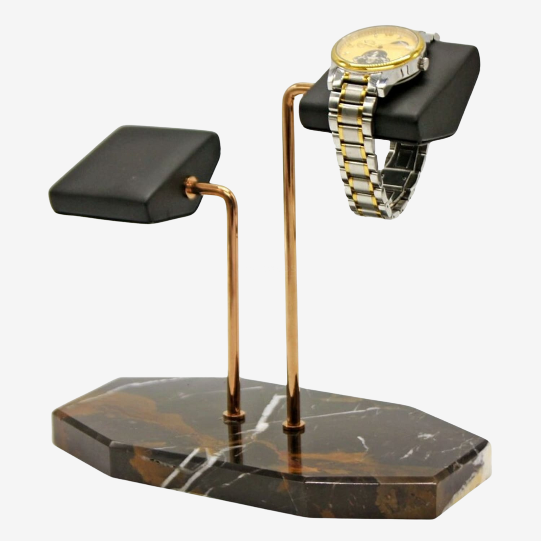 Watch Stand - Brown Marble - Watch Stand