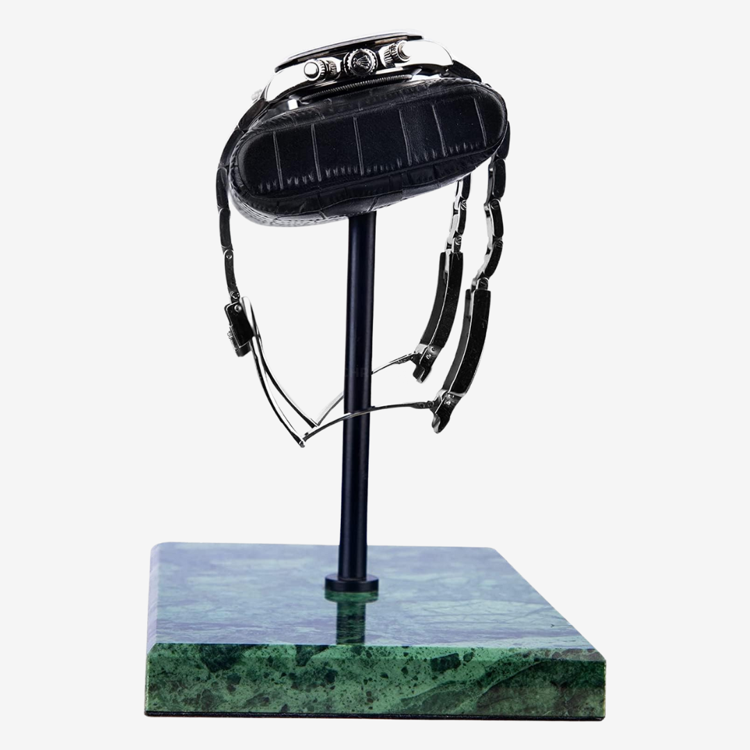 Watch Stand - Double Cushion Marble Green - WATCH STAND