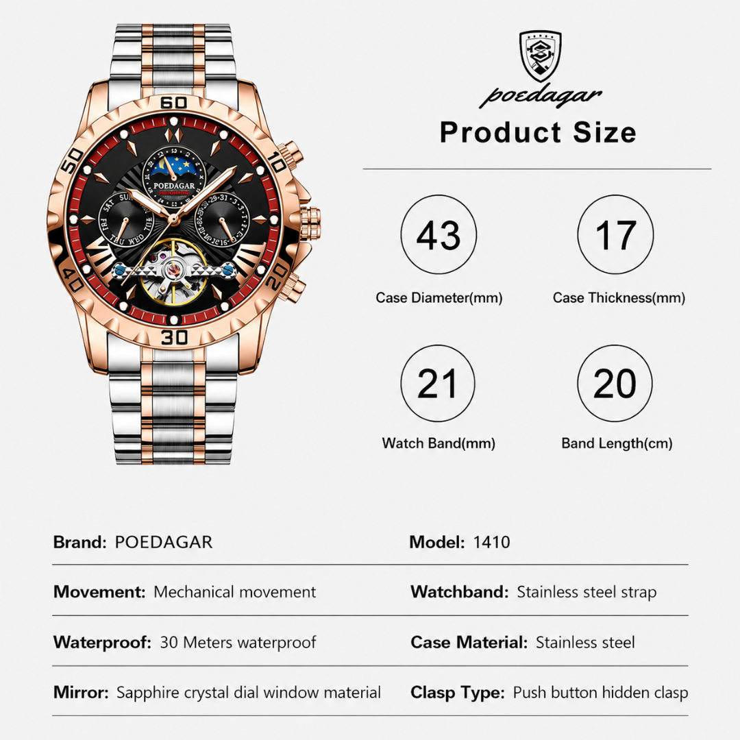 Watch – Trento – 43mm - Watch
