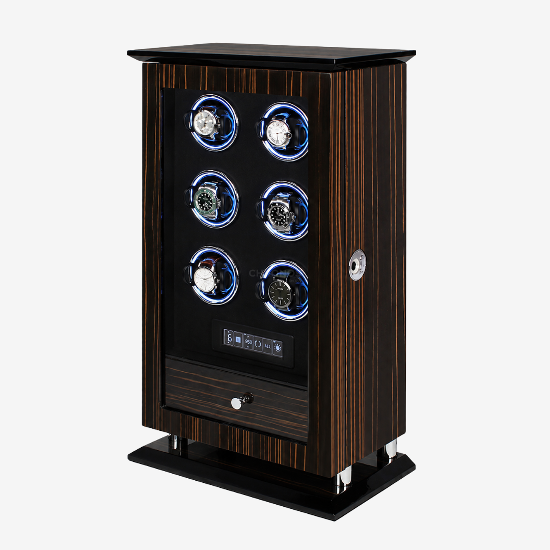 Watch Winder – Beaumont Wood - Watch Winder Safe