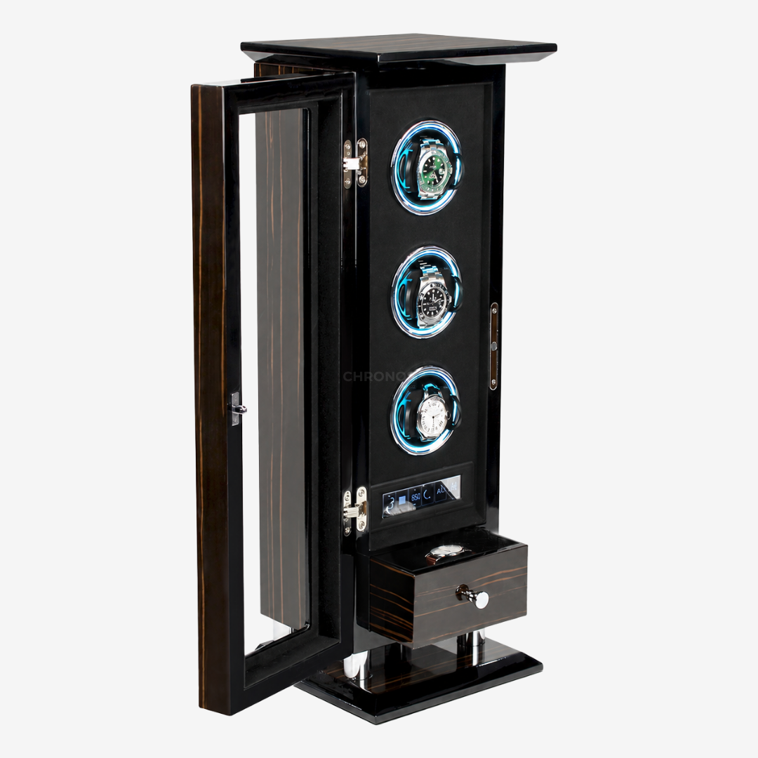 Watch Winder – Beaumont Wood - Watch Winder Safe
