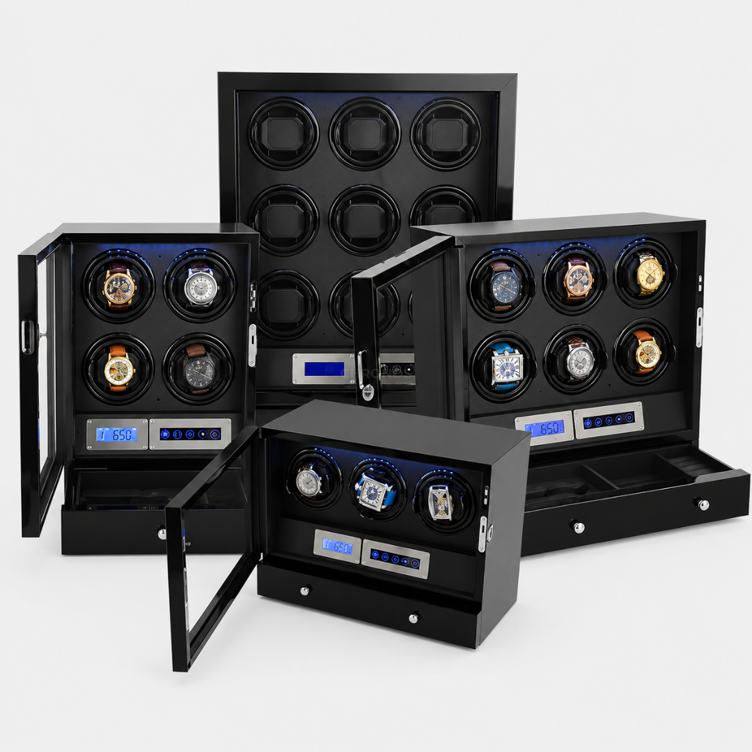 Watch Winder – Black Snyc - Watch Winder Safe