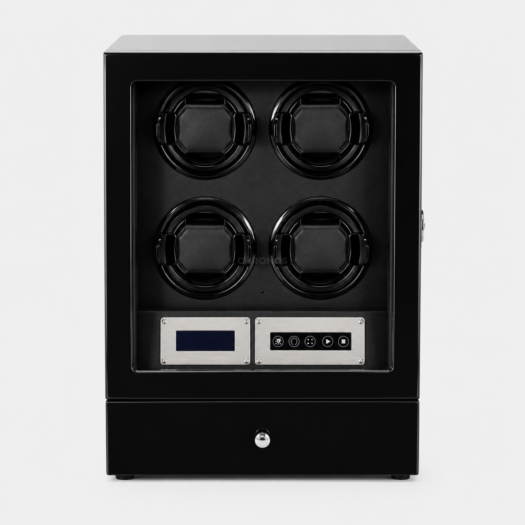 Watch Winder – Black Snyc - Watch Winder Safe