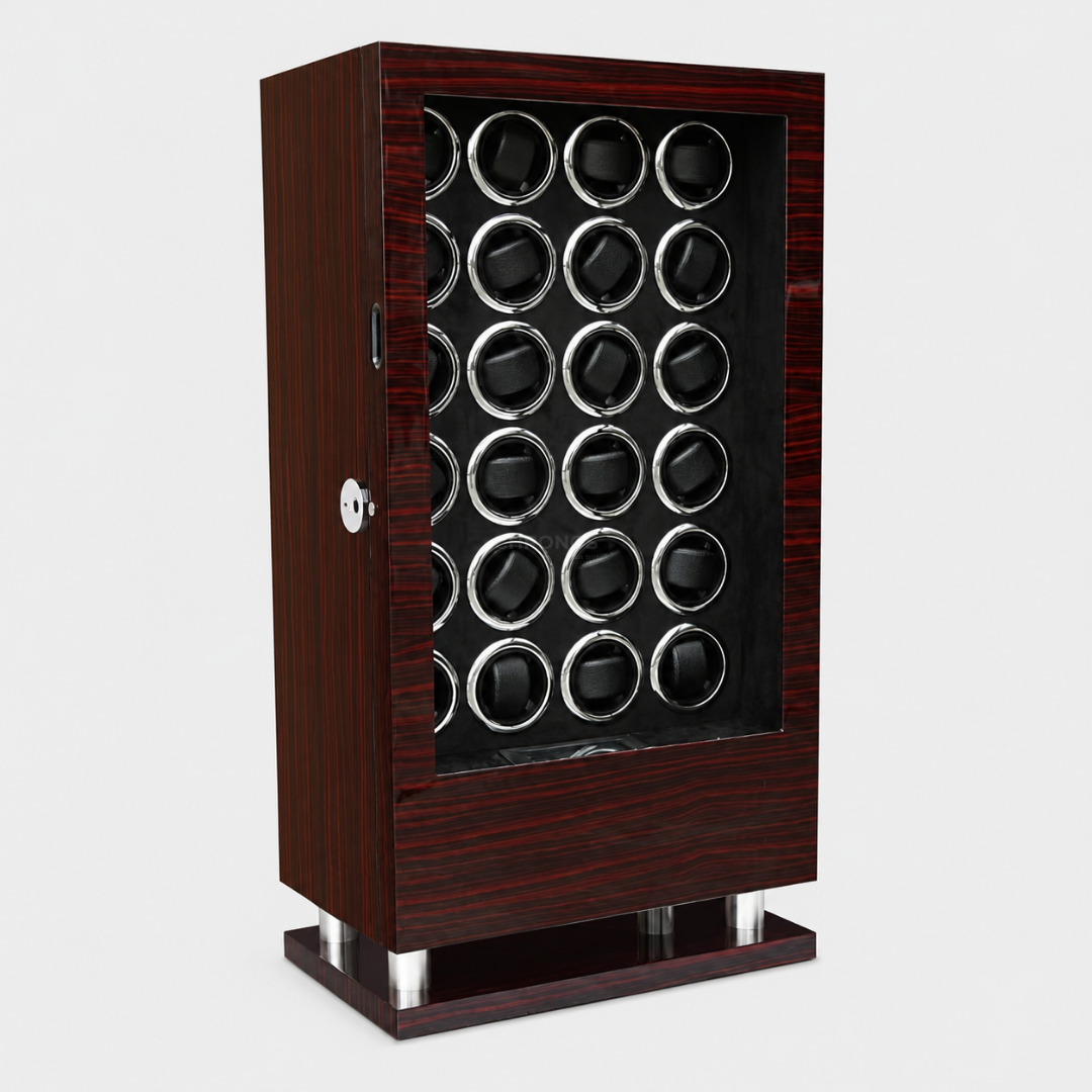 Watch Winder – Blackwood Grand - Watch Winder Safe