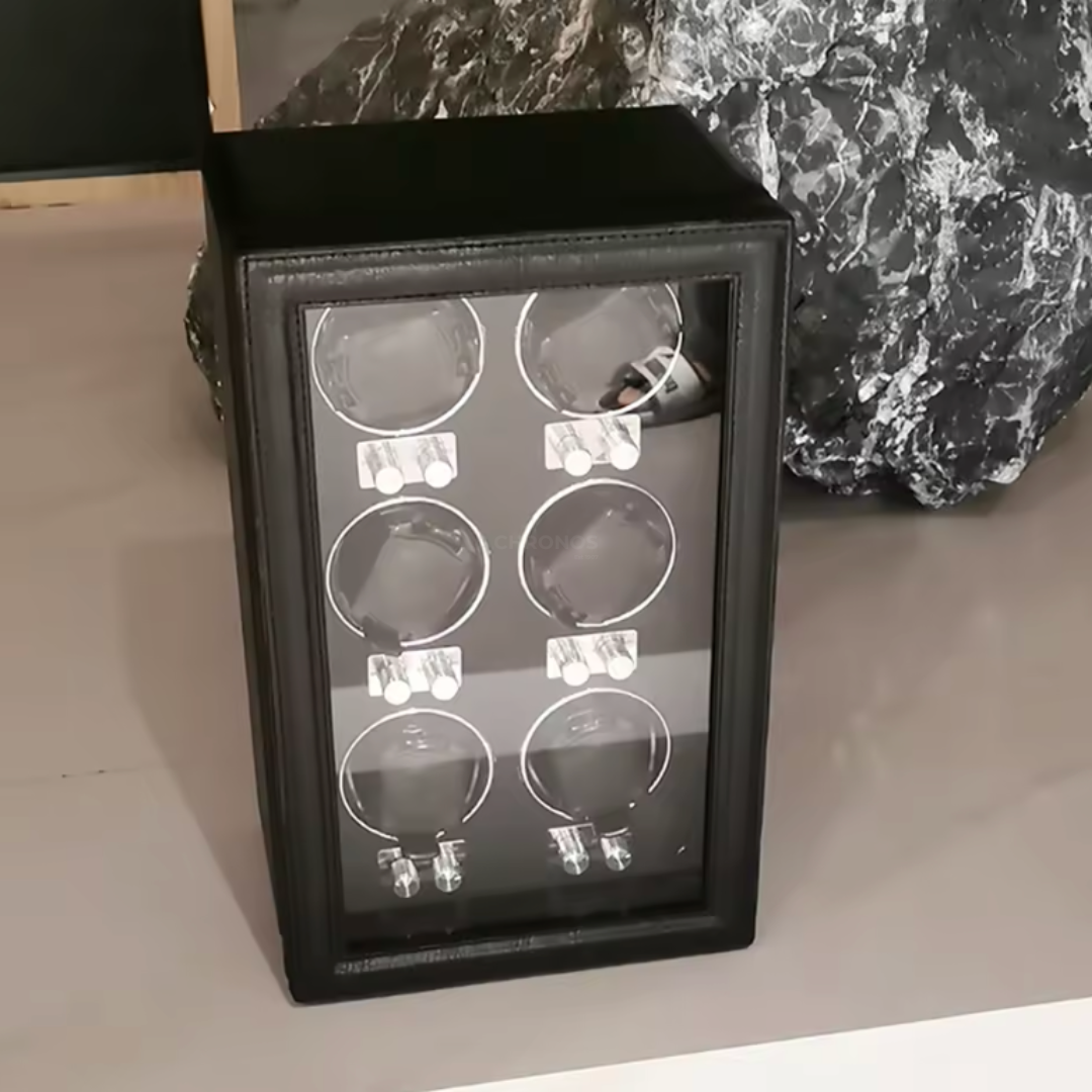 Watch Winder - Dark Night 6 Slots - Watch Winder
