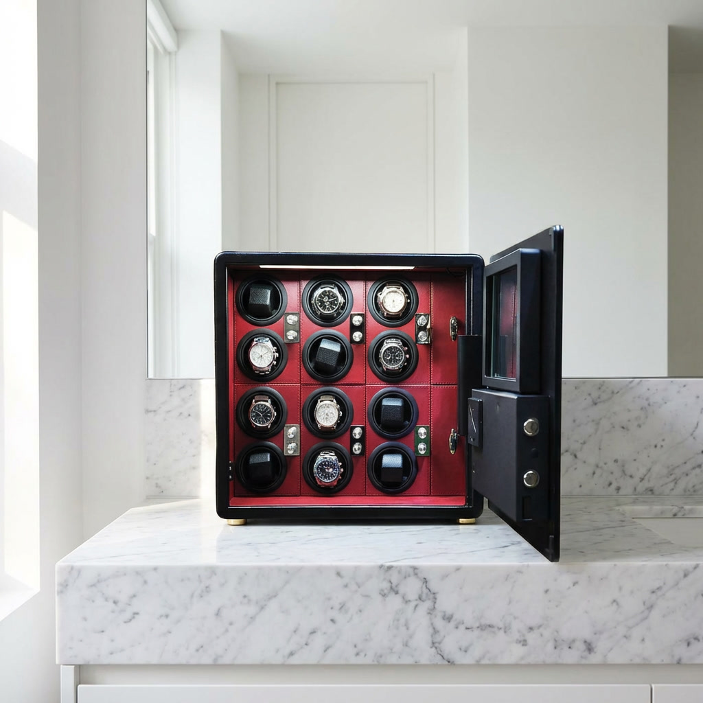 Watch Winder Safe – Bastion Fortress 12 - Watch Winder