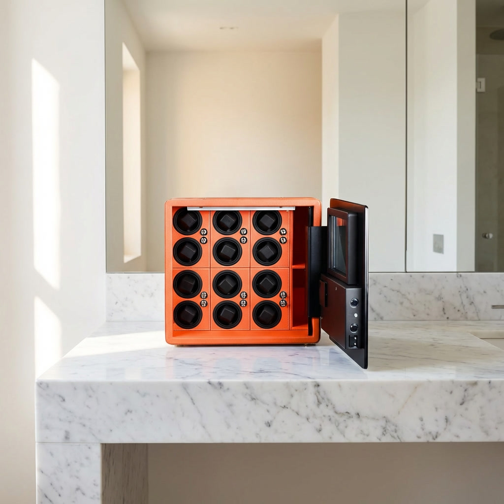 Watch Winder Safe – Bastion Fortress 12 - Watch Winder