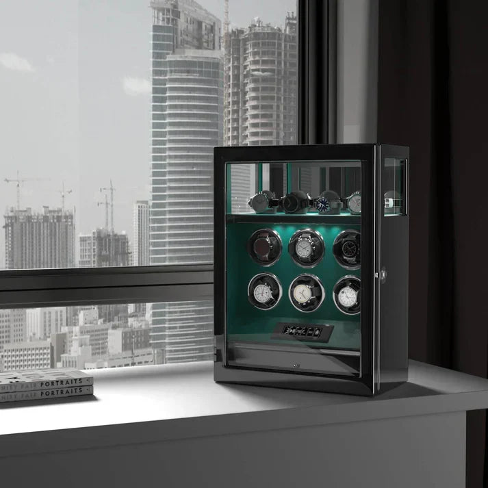 Watch Winder – Verdant Sovereign 6 Slots - Watch Winder