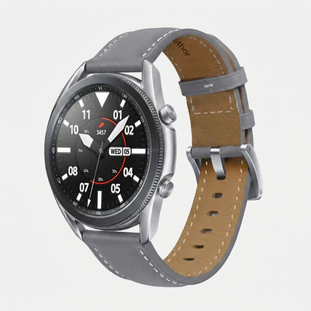 Withings Watch Band - Quick-Release 20Mm (Genuine leather) - Gray - Watch Band