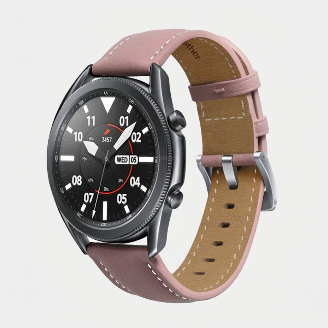 Xiaomi Watch Band - Quick-Release 22Mm (Cuir Véritable) - Pink - Watch Band