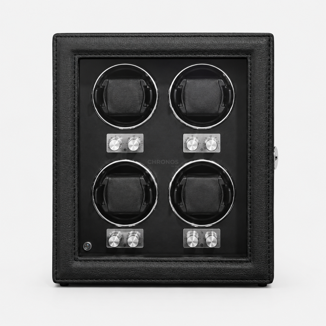Watch Winder – Black 4 Slots