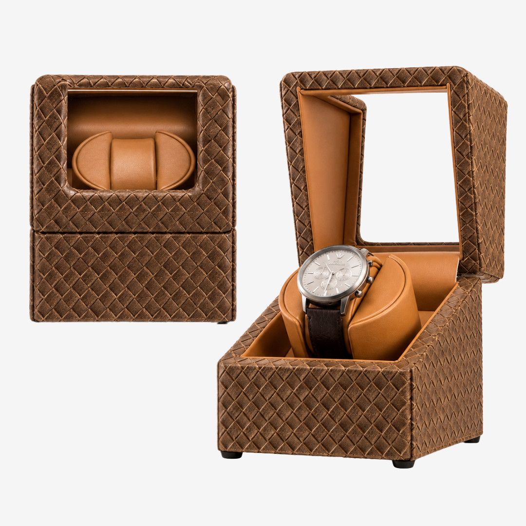 Watch Winder – Brown Bottega