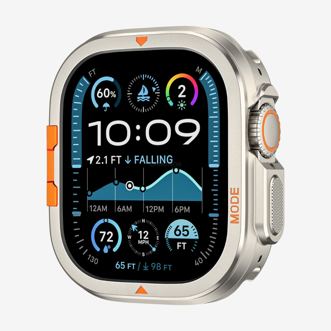 Alpine Metal Case - Titanium / Series 4/5/6/SE-44mm - Watch Case