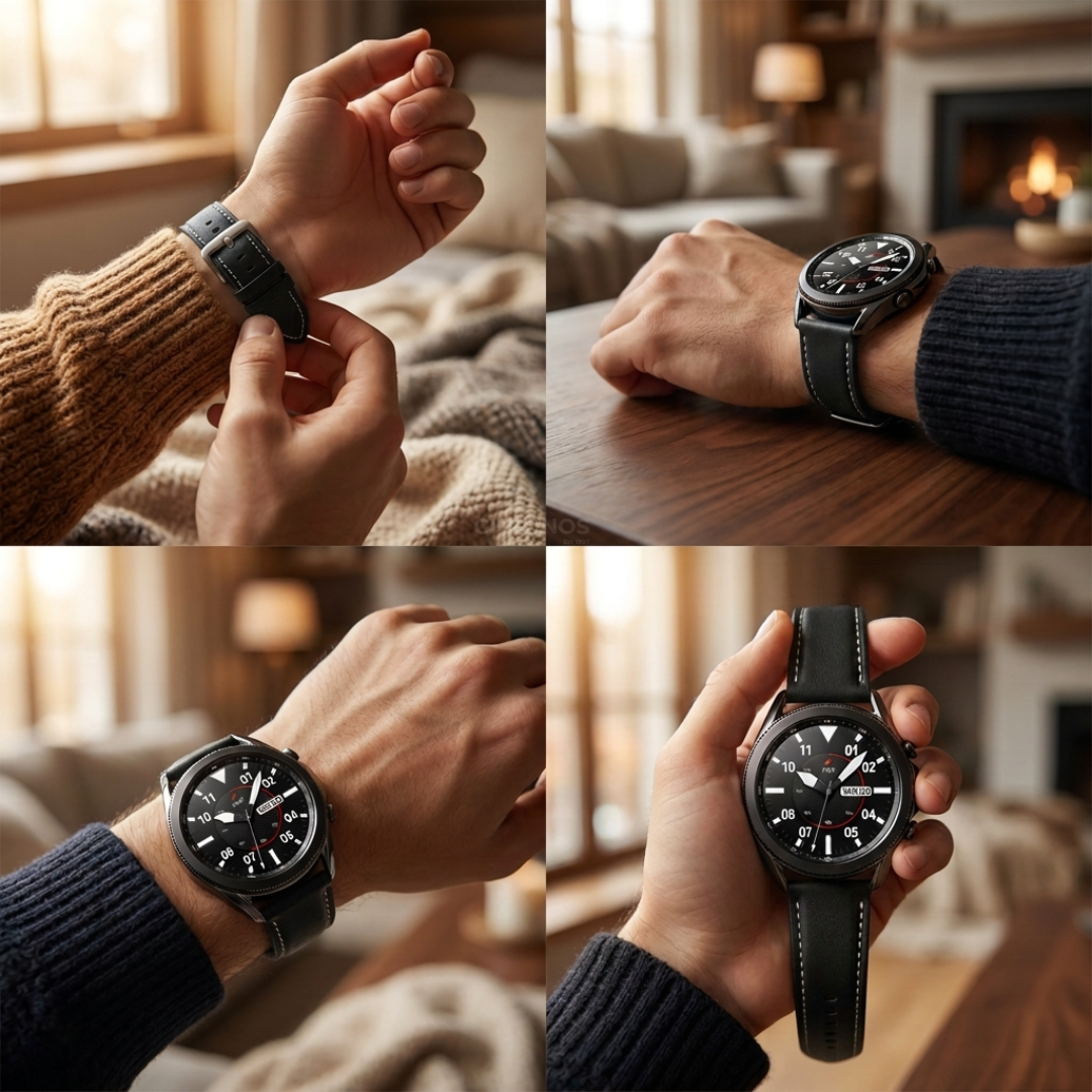 Amazfit Watch Band - Quick-Release 20Mm (Cuir Véritable) - Watch Band