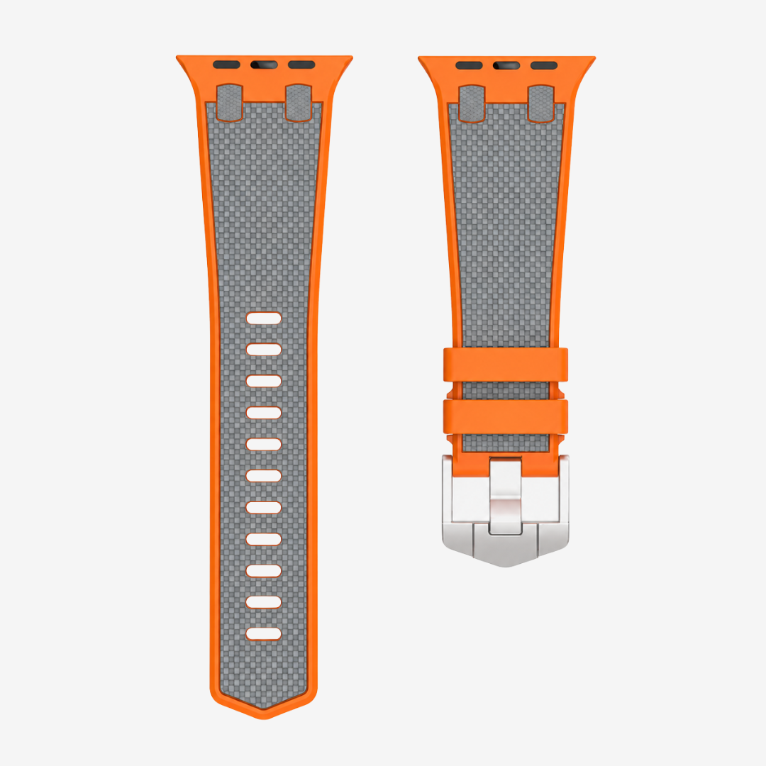 AP Dual Color Matching Silicone Band For Apple Watch - Watch Band