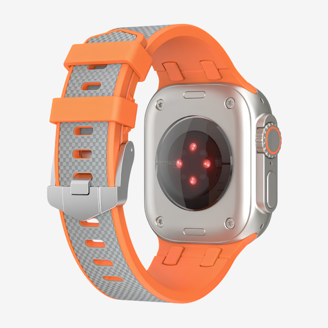 AP Dual Color Matching Silicone Band For Apple Watch - Watch Band